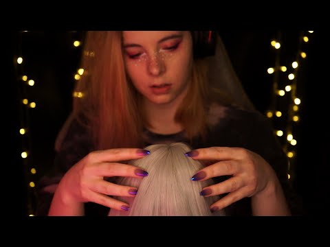 ASMR Scalp Massage, Scratching, Lice Checking, Attention, Hairplay, Brushing, Combing…[no talking]