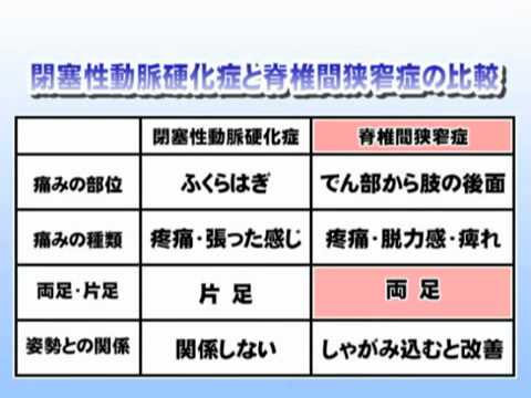 足の痛み・痺れ