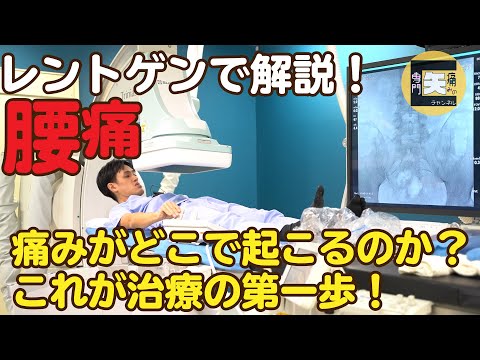 ★医師が解説★【腰痛】レントゲンを使って、腰痛の原因部位を解説します！