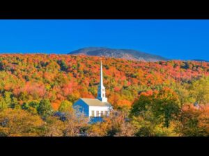 Scenic Autumn,  Beautiful Relaxing Hymns, Peaceful  Music, "Autumn in New England" by Tim Janis