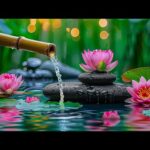 Beautiful Piano Music – Peaceful Relaxing Music with Bamboo Water Sounds for Healing and Mind Rest