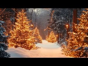 Peaceful Christmas Carols, Soft Holiday Christmas Music "Snowy Wintry Christmas" by Tim Janis